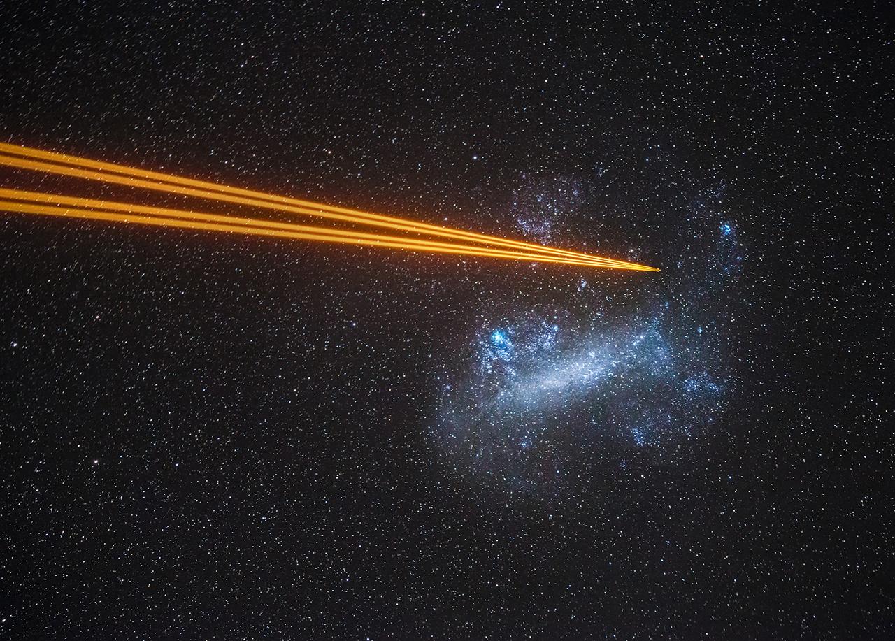 An image showing 'Attack on the Large Magellanic Cloud'