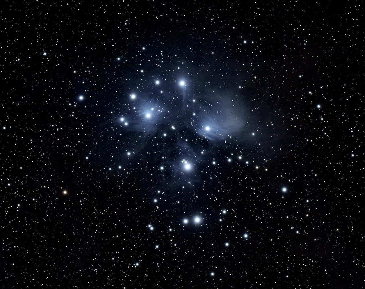 An image showing 'Awash in Blue Starlight'