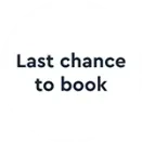 Last chance to book roundel
