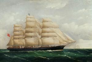 Painting of Cutty Sark