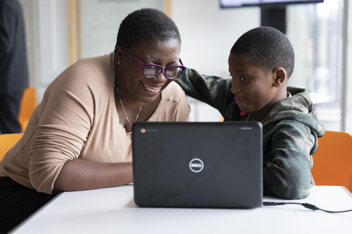 Family engaging coding workshop
