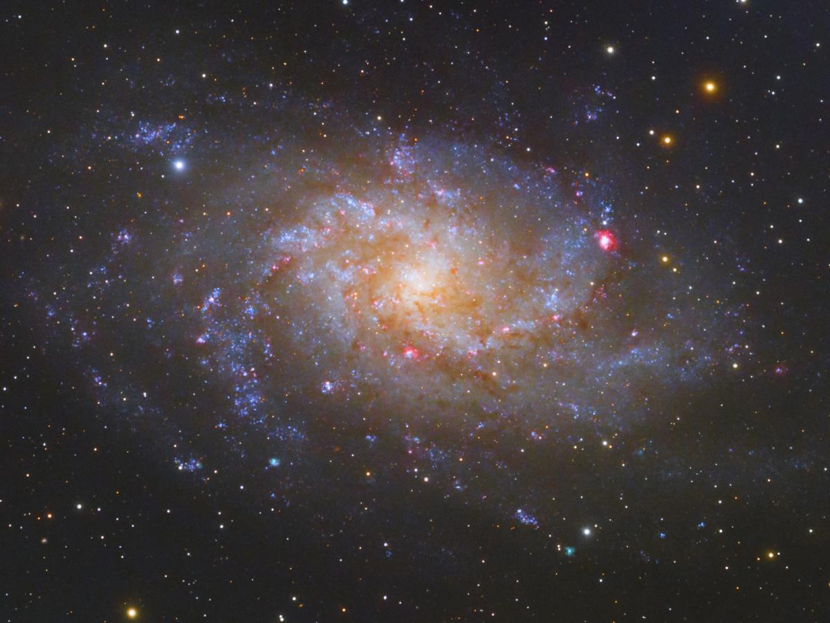 Image of the spiral Triangulum galaxy