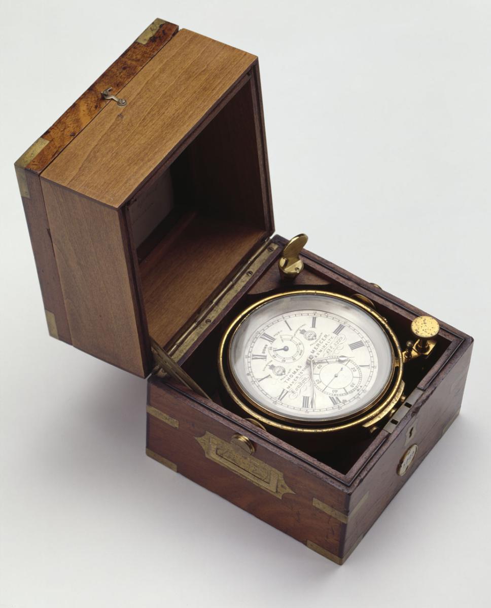 An image for 'Shackleton's chronometer'