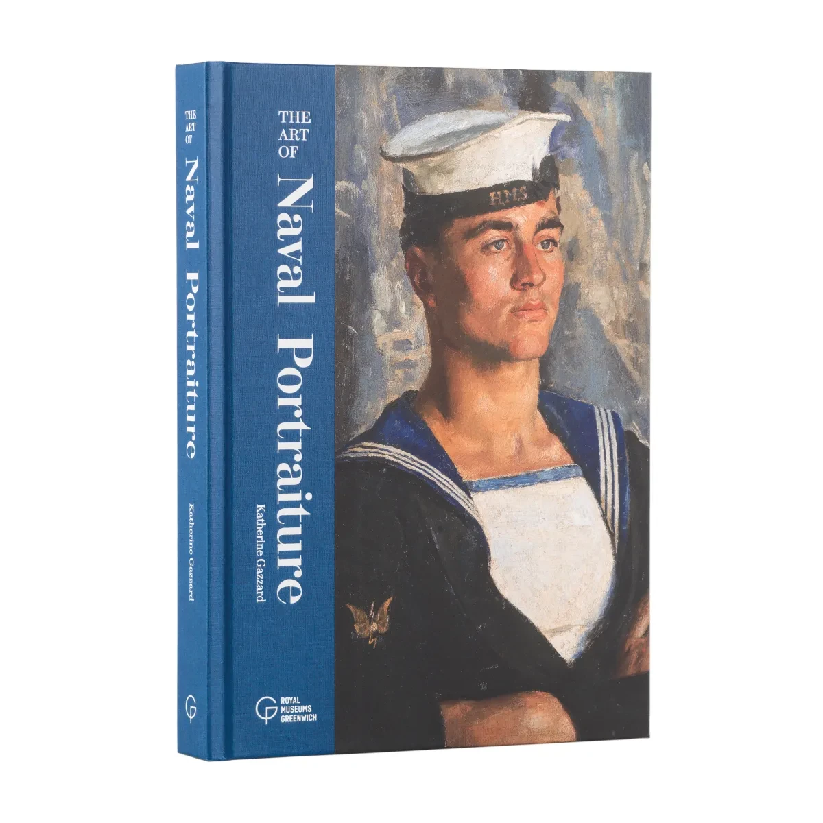 Book cover of The Art of Naval Portraiture with a sailor on the front