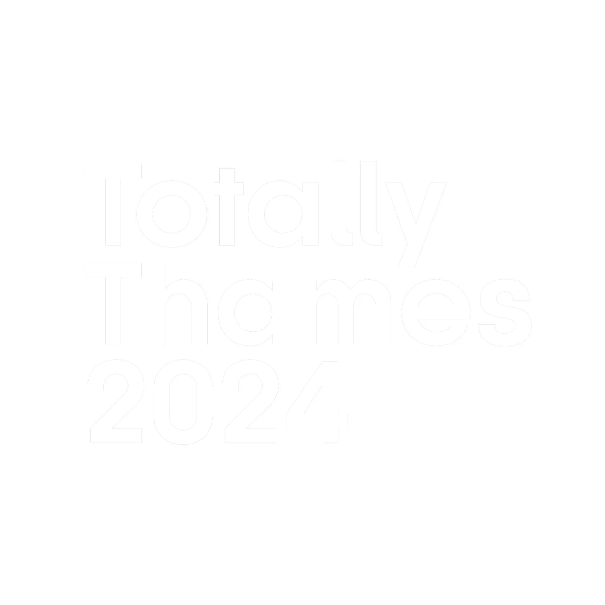 Totally Thames 2024 written in white 