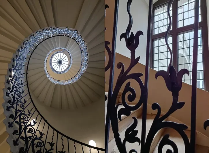 The Queens House staircase 