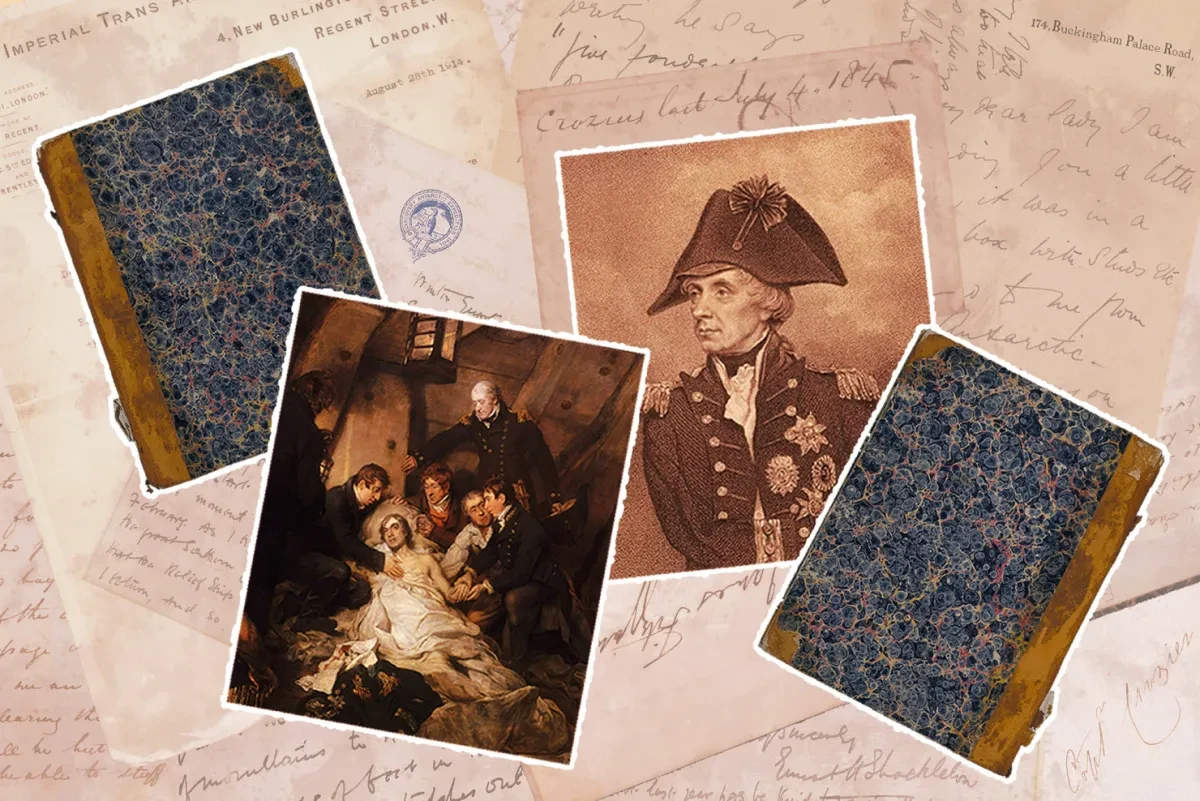 Photographs and journal pages