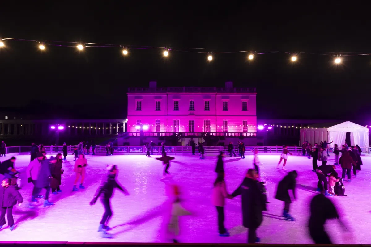 The Queens House Ice Rink © David Parry