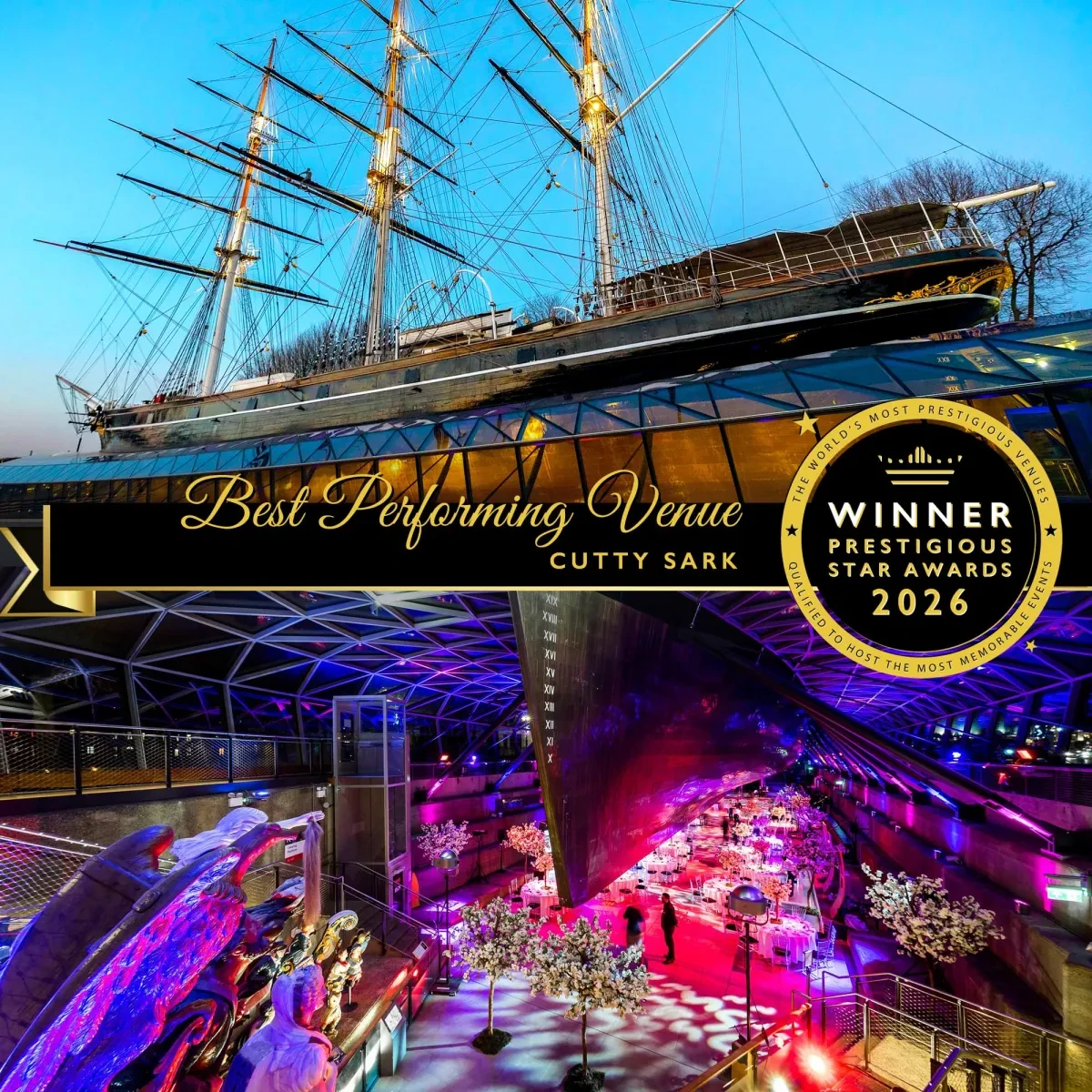 Best Performing Venue Winner 2026 Prestigious Star Awards