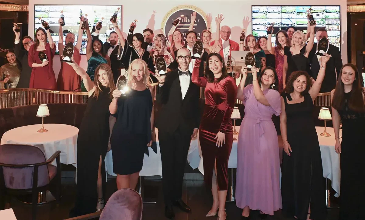 The winners at Prestigious Venue Awards