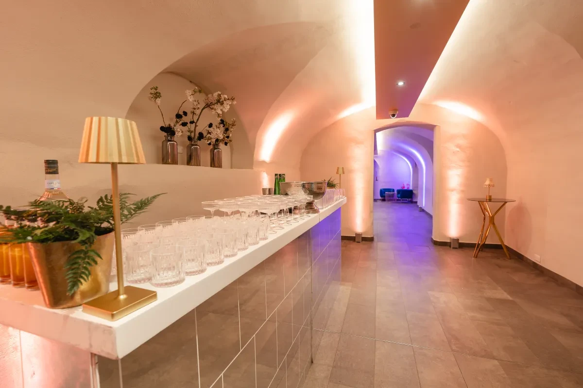 The Undercroft, setup studio 54 style