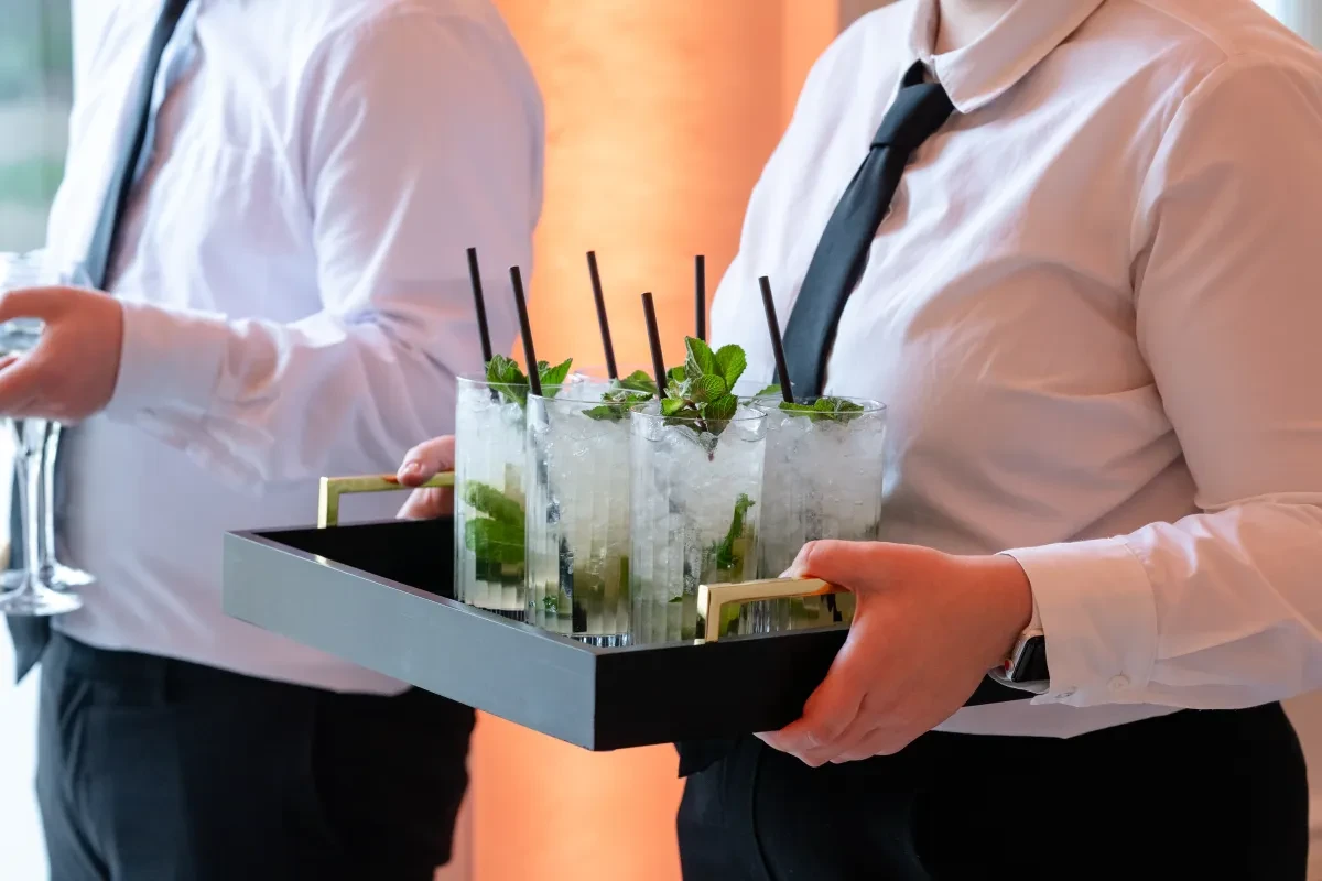 Spring-inspired Elderflower No-jito mocktail by The Clink Events
