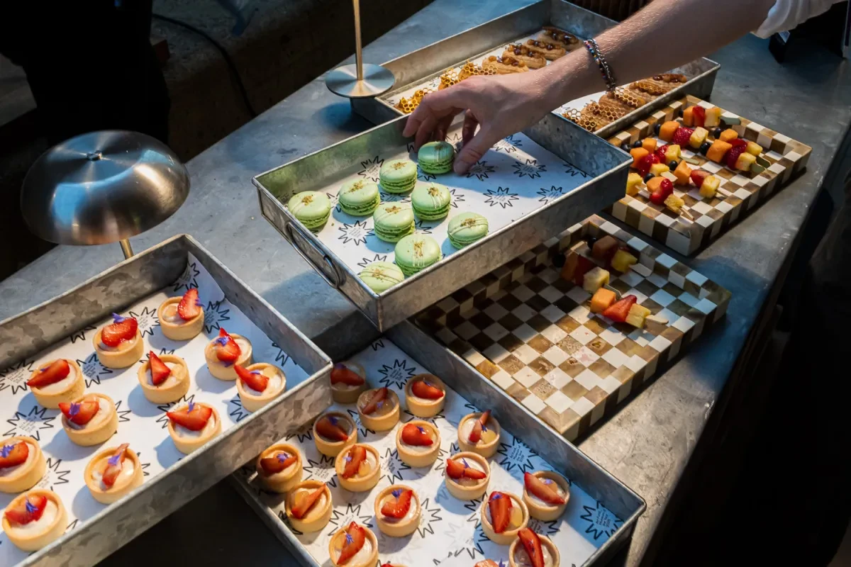 Lettice Event's creative dessert station