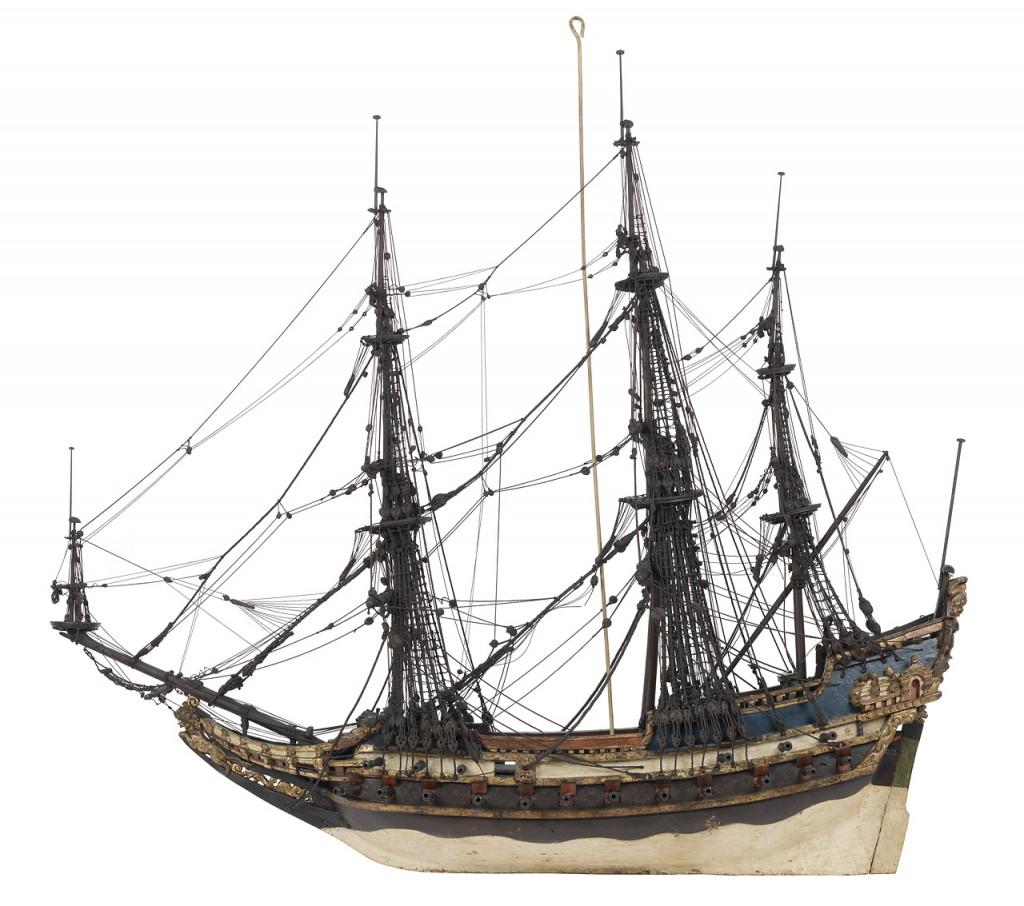 An image for 'Votive model of a Dutch East India warship '