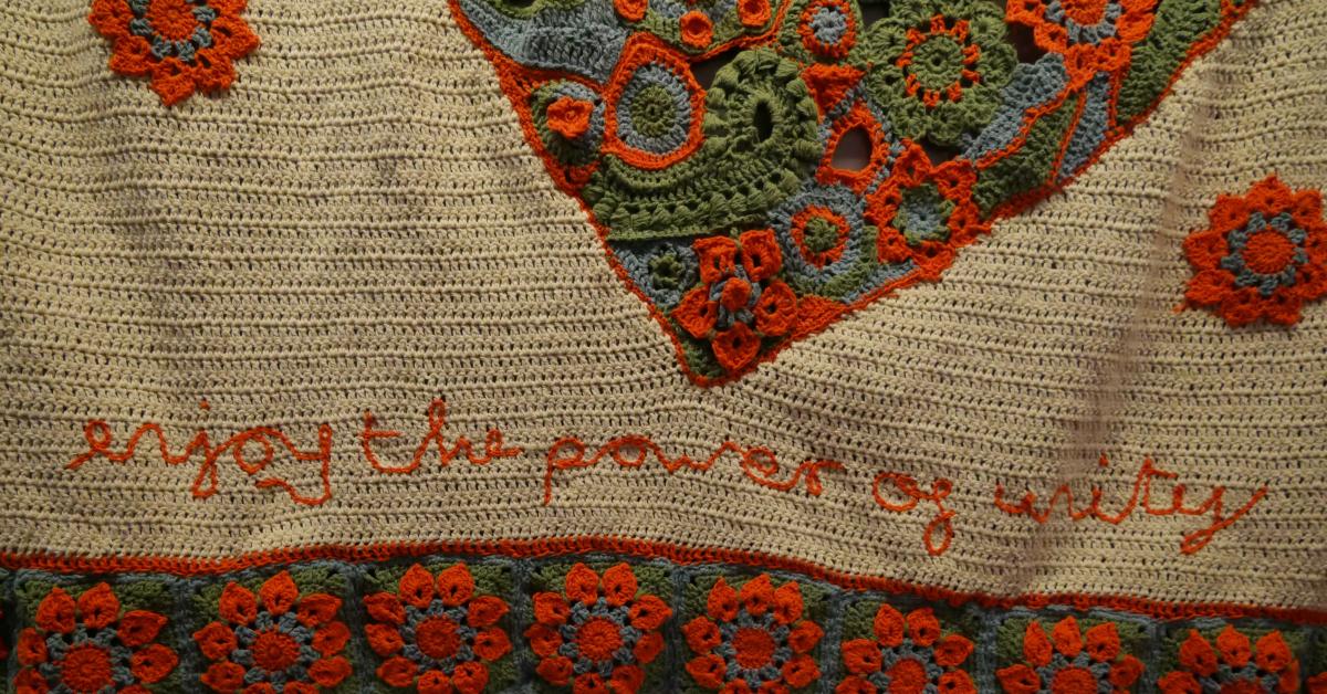 piece of embroidery
