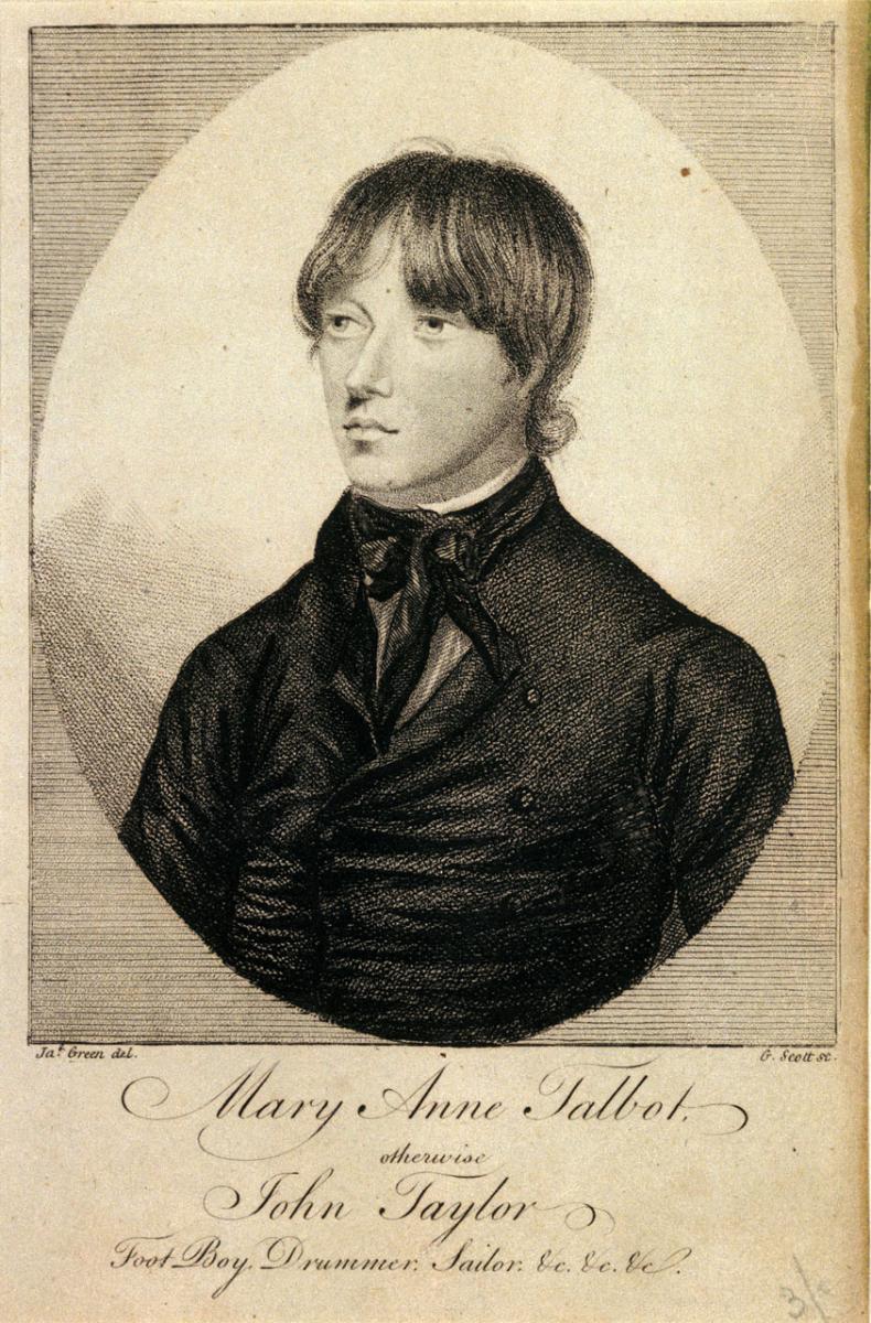 Drawing of woman with short hair