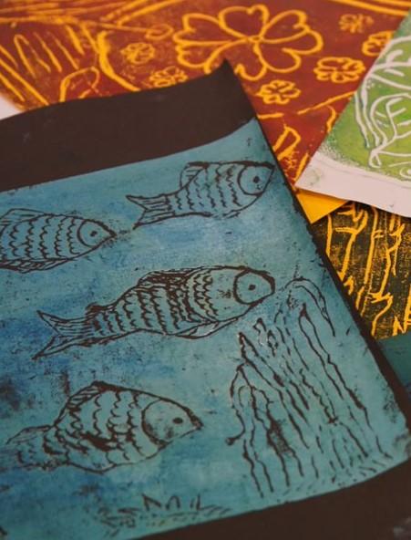 print of fish