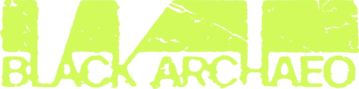 Black Archaeo Logo in lime text