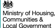 Logo of Ministry of Housing, Communities & Local Government