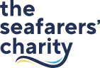 Logo of The Seafarers' Charity, spelling out the name of the charity in dark blue lower case letters