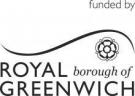 A logo displaying 'Funded by Royal Borough of Greenwich'