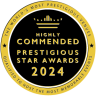 Highly commended in Prestigious Star Awards 2024