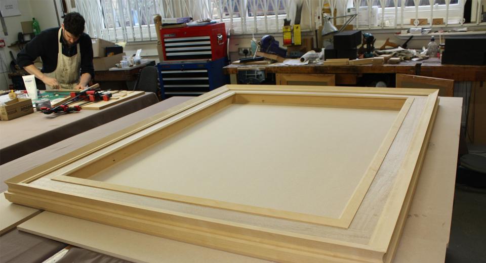 Frame conservation at the National Maritime Museum 