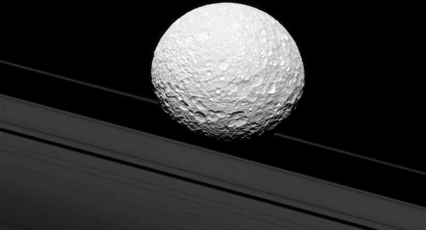 Saturn's moon Mimas