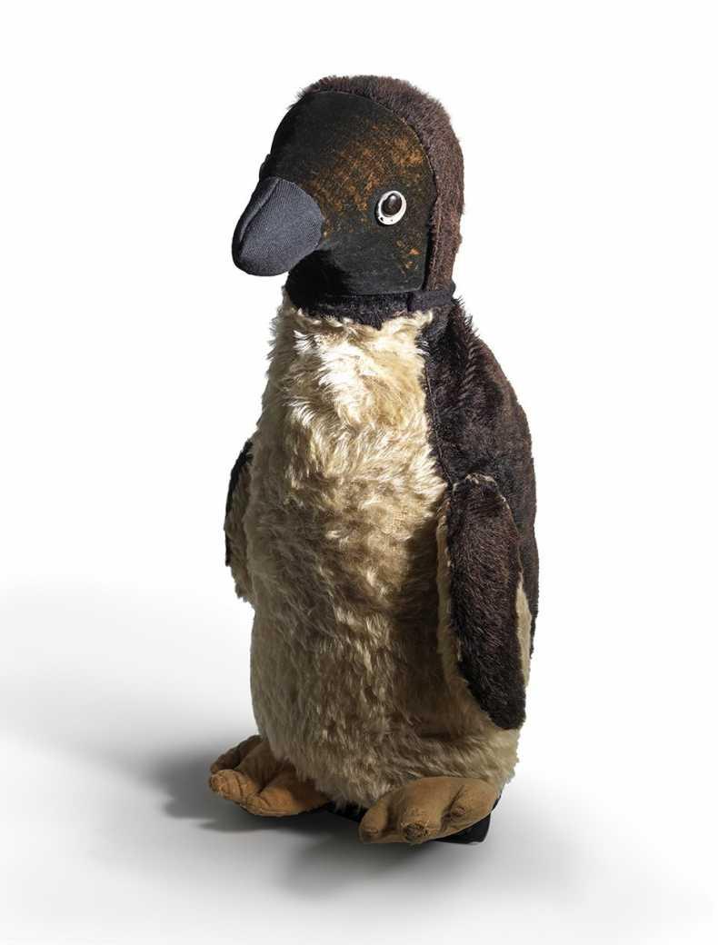 collection image of ponko the toy penguin turned slightly to the left