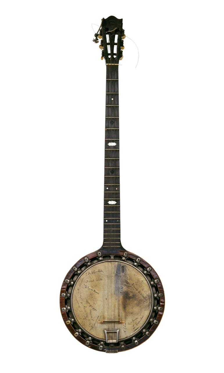 collection image of a banjo was owned by Dr Leonard Hussey, a scientist on the Endurance.