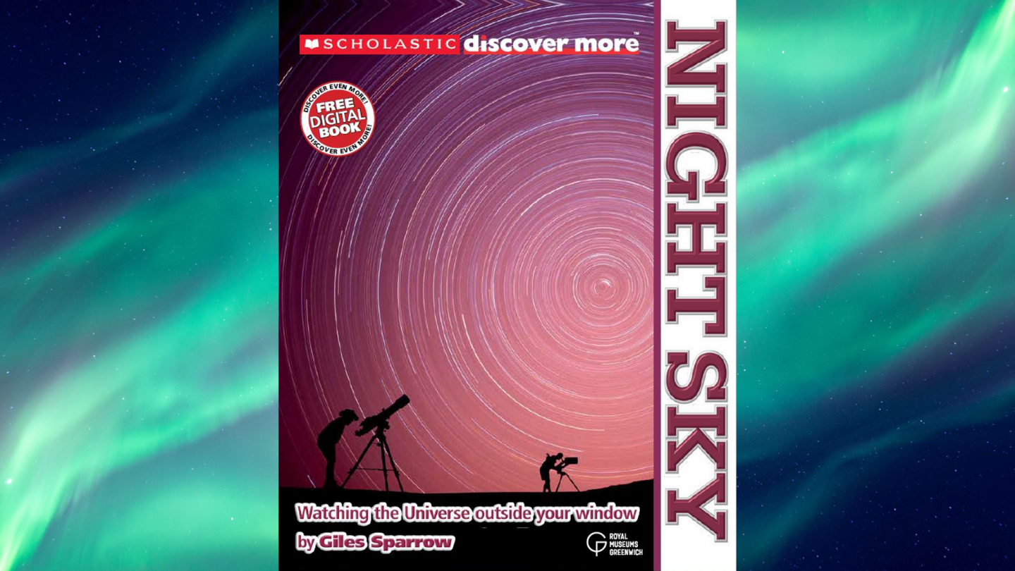 Scholastic night sky book by Giles Sparrow