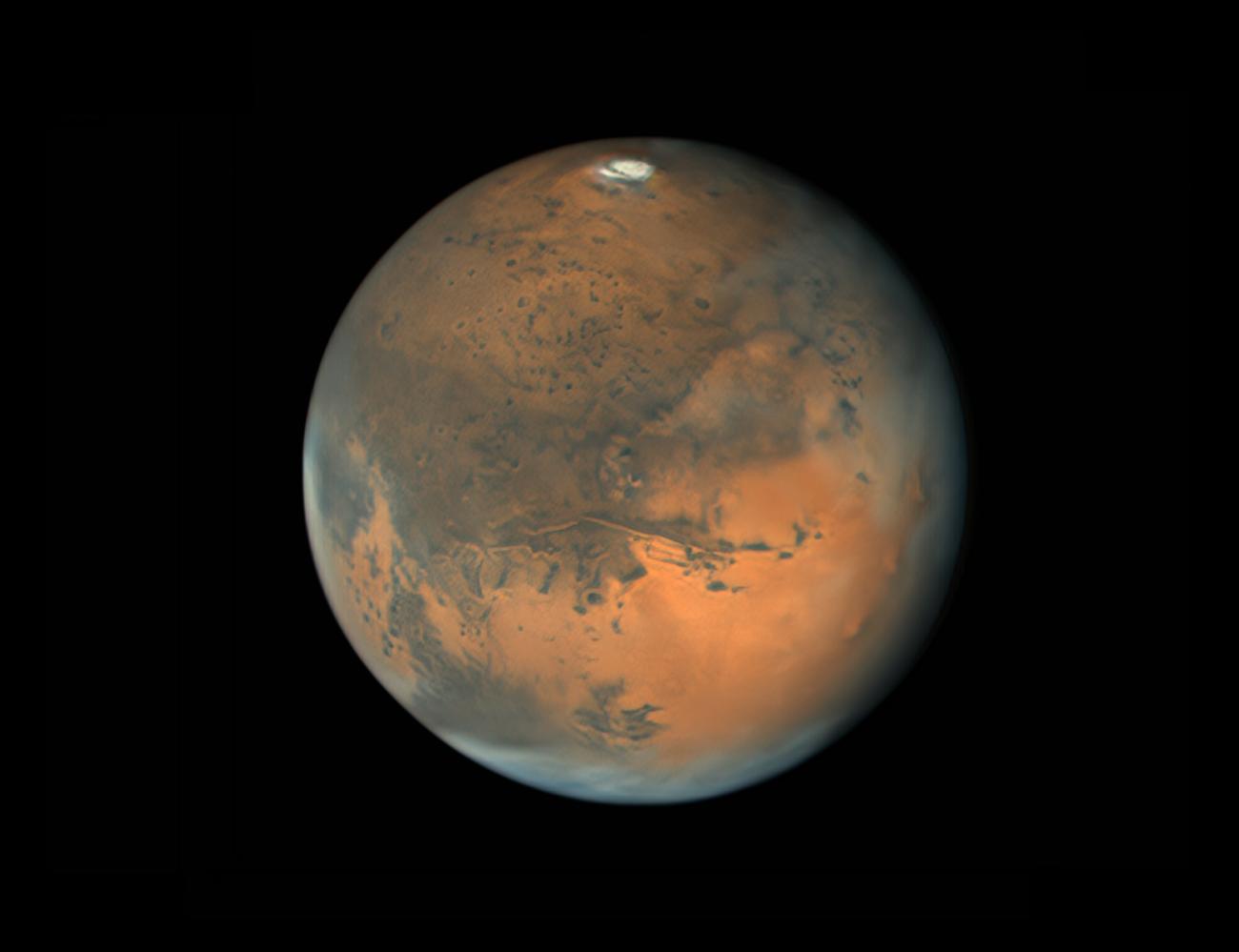 The planet Mars