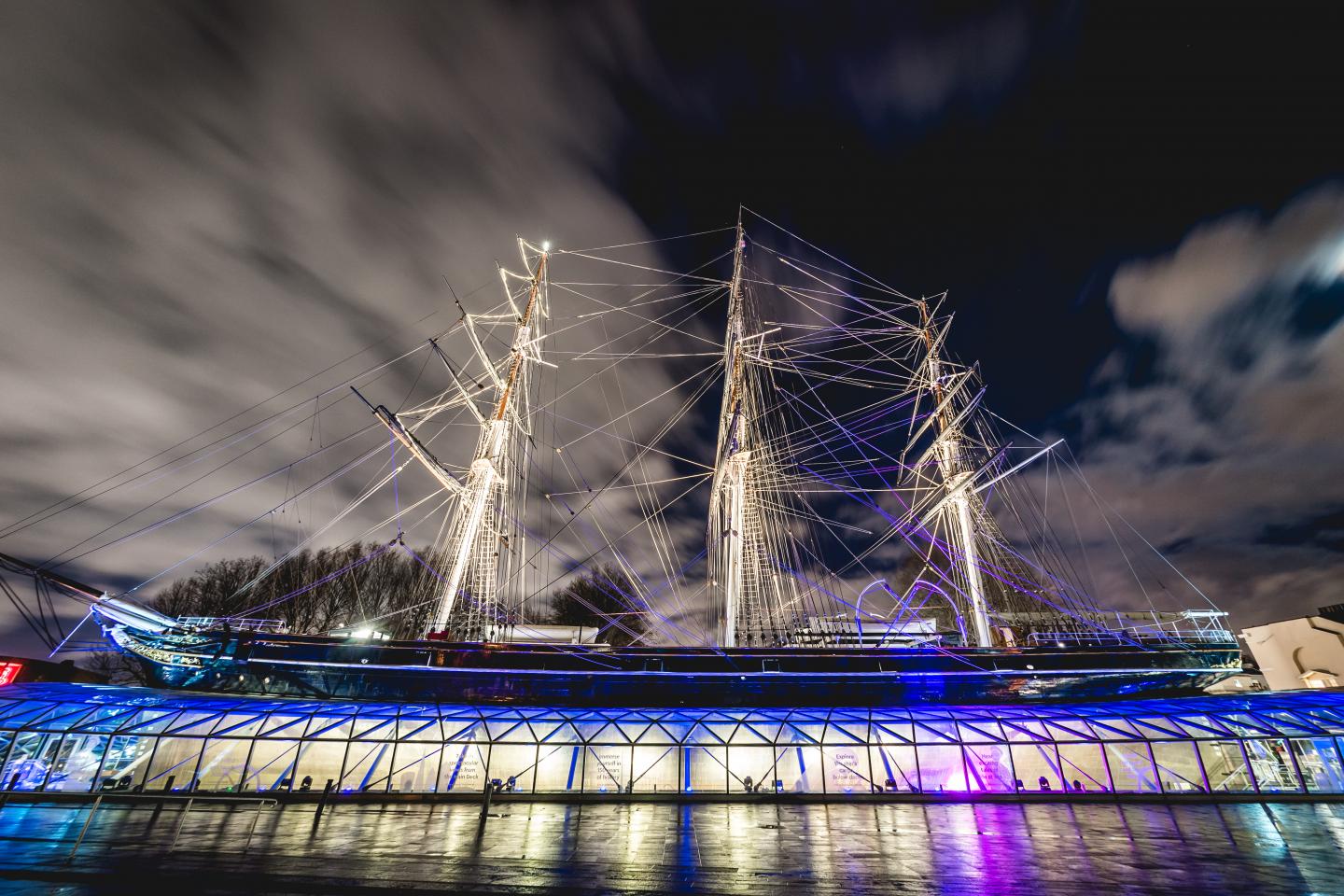 Cutty Sark side lights