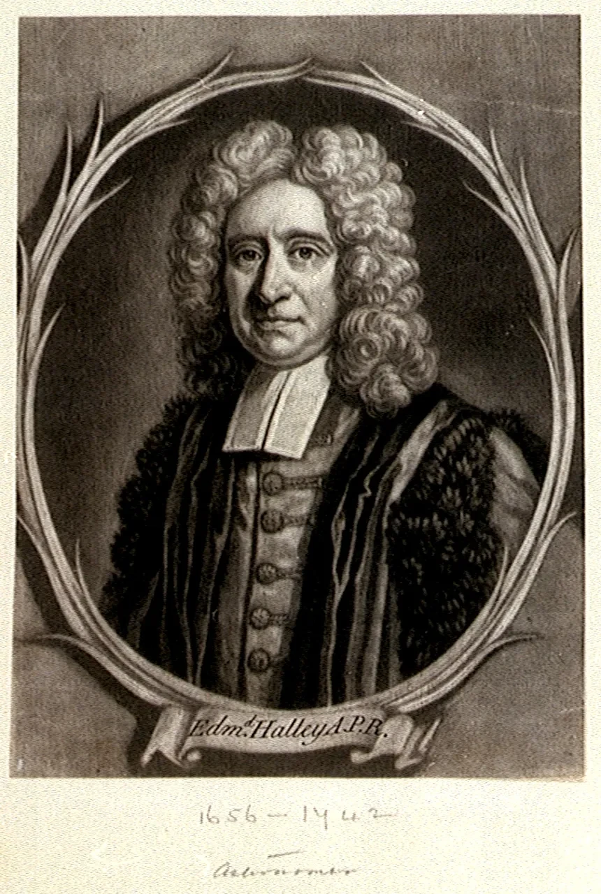 Portrait of Edmond Halley