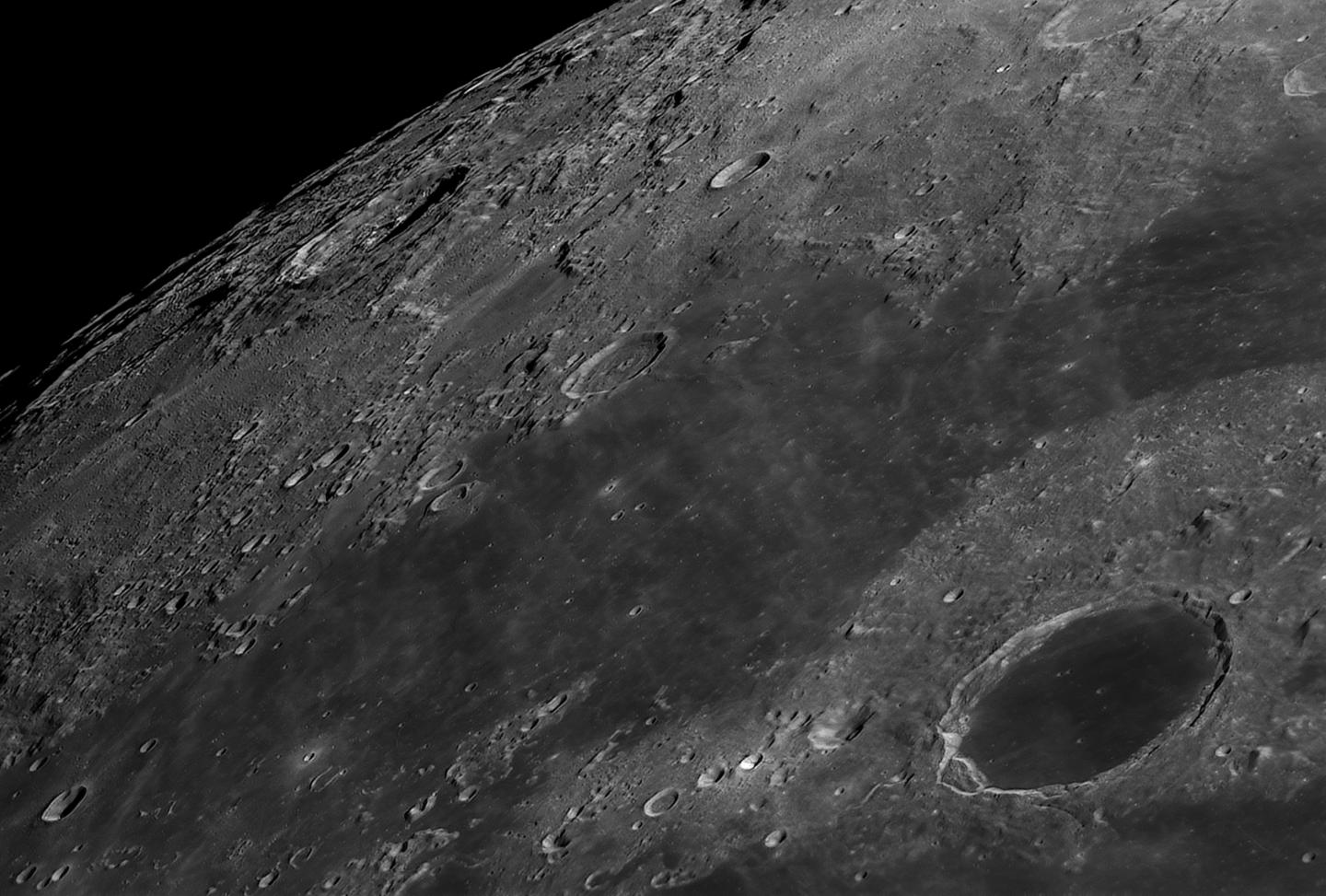 Plato crater on the Moon