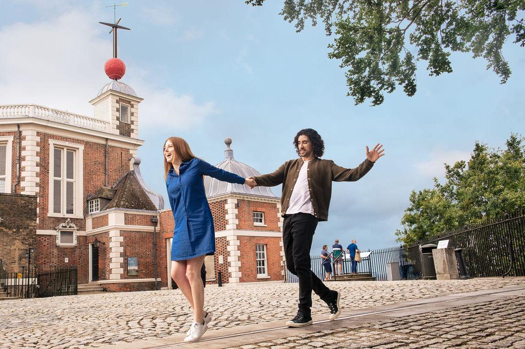 Couple on the Meridian Line