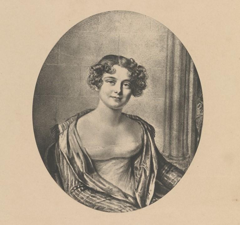 Print of Lady Jane Franklin