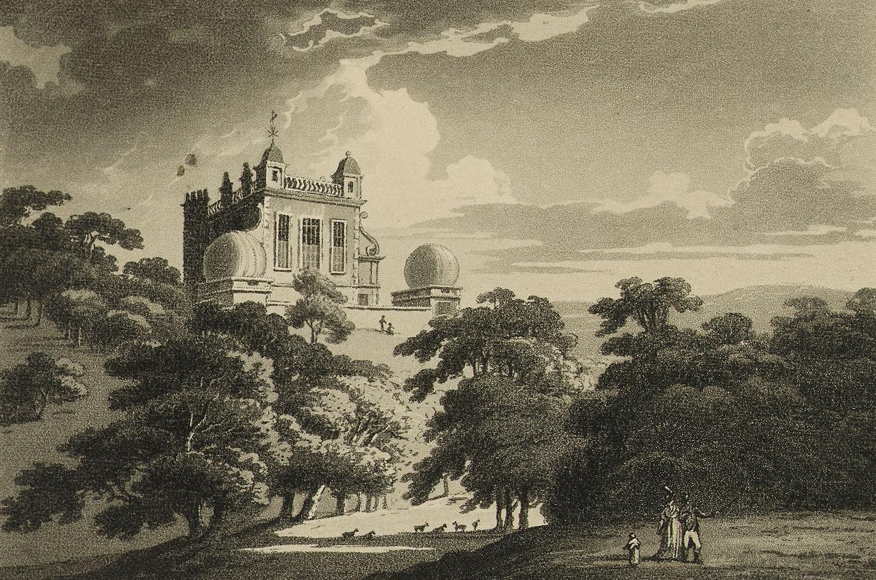 Print of the Royal Observatory Greenwich
