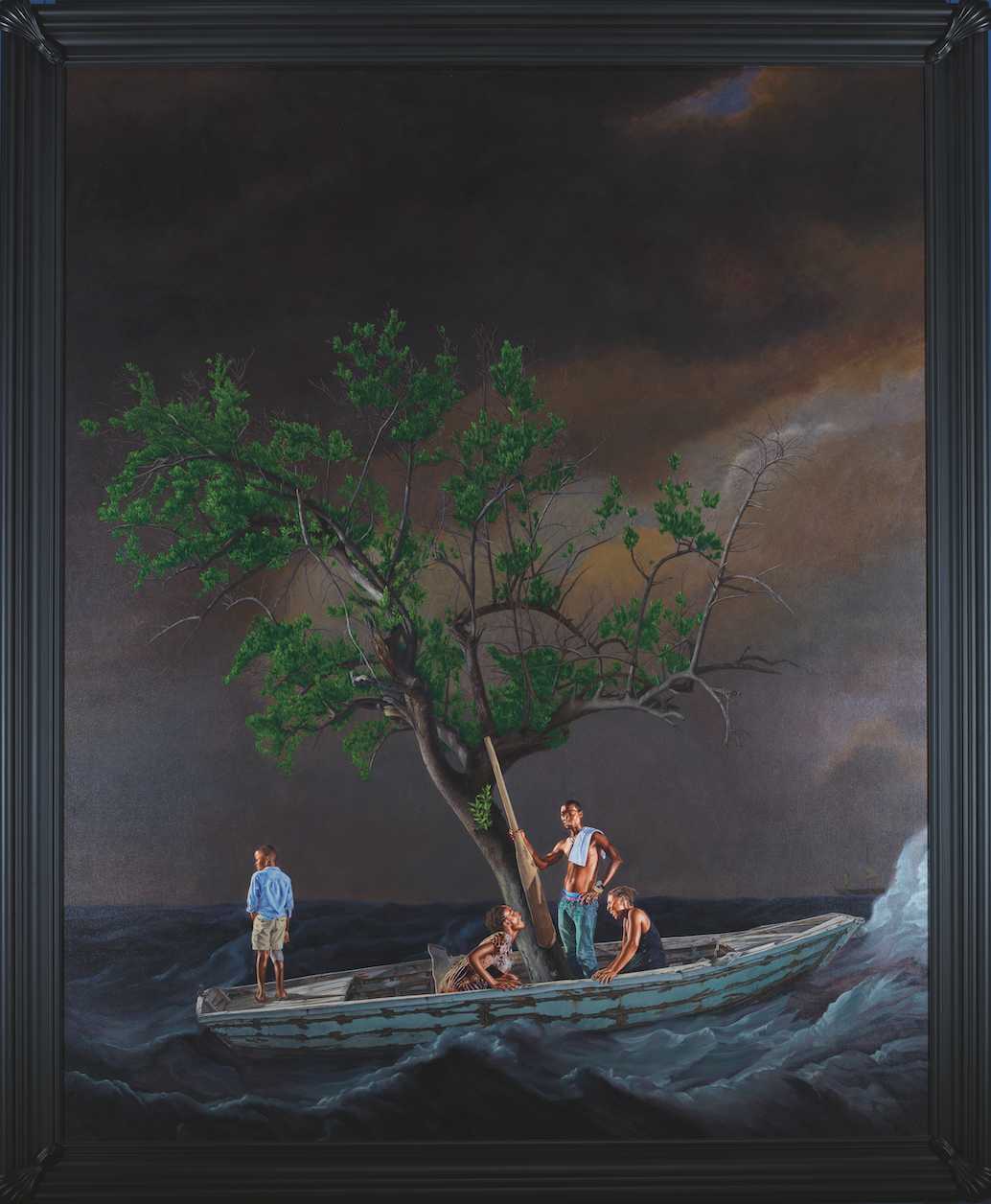 Kehinde Wiley Ship of Fools Full Painting