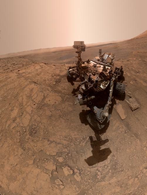 Image of Curiosity Rover on Mars, taken by the Curiosity Rover itself