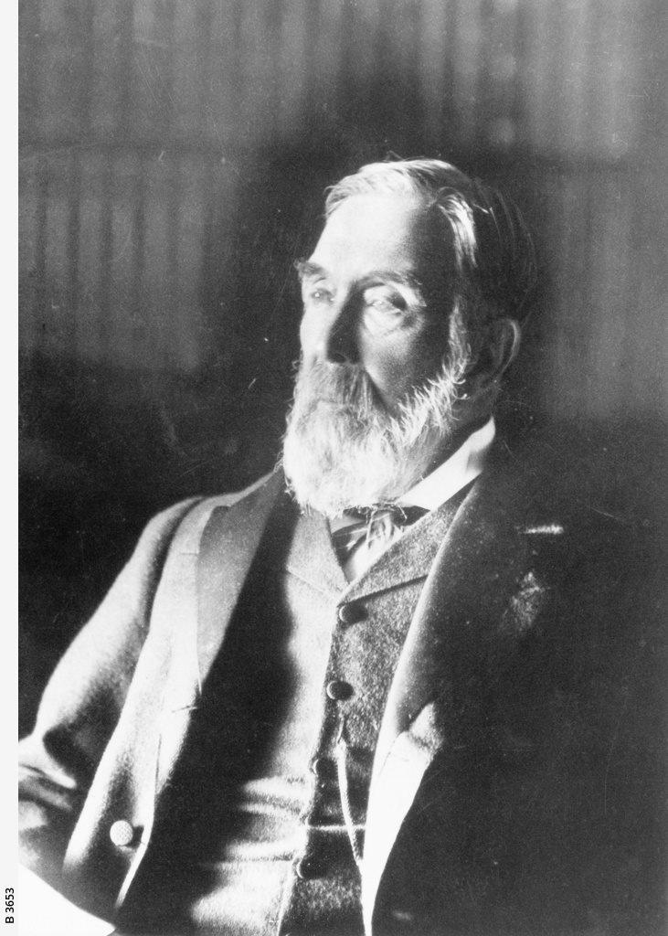 Portrait of Charles Todd, around 1900