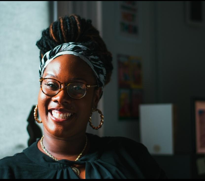 Rianna Raymond Williams smiles at the camera
