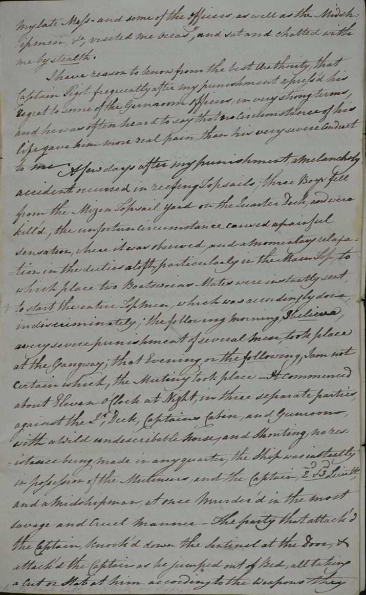 Manuscript of David O'Brien Casey