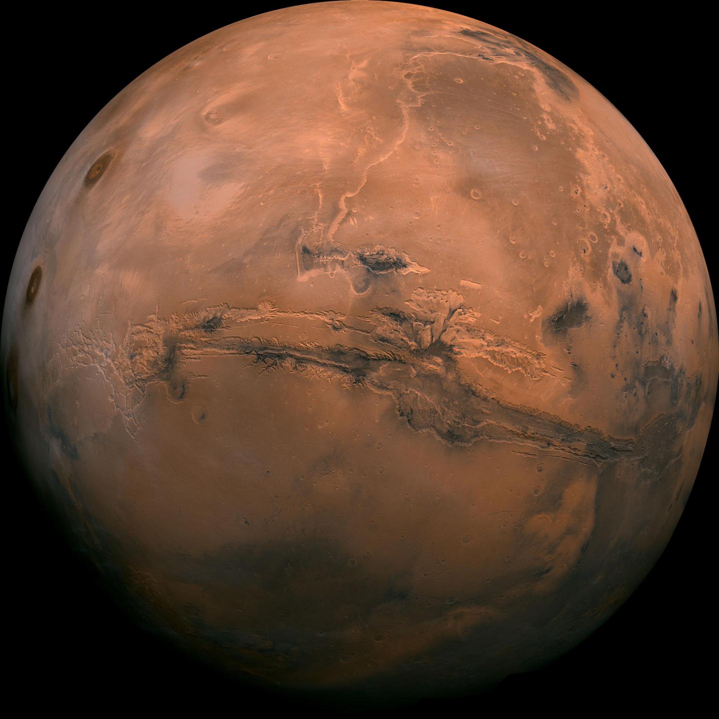 The red planet, Mars
