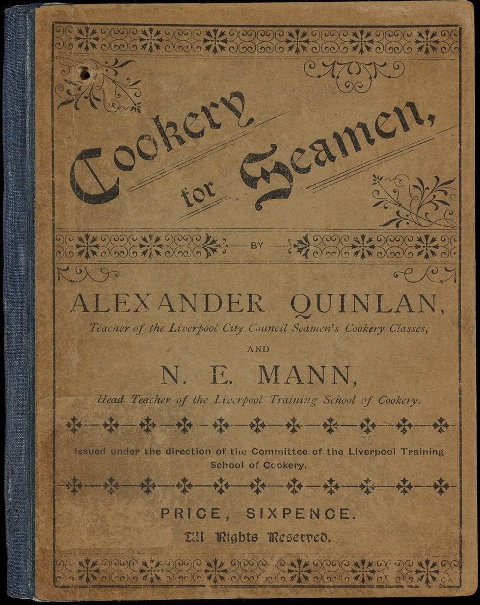 Front cover of book Cookery for Seamen