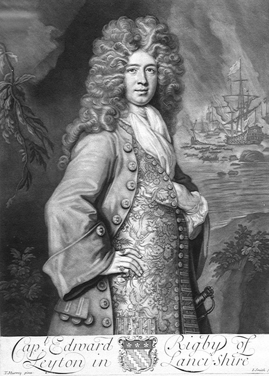 Captain Edward Rigby by John smith after Thomas Murray