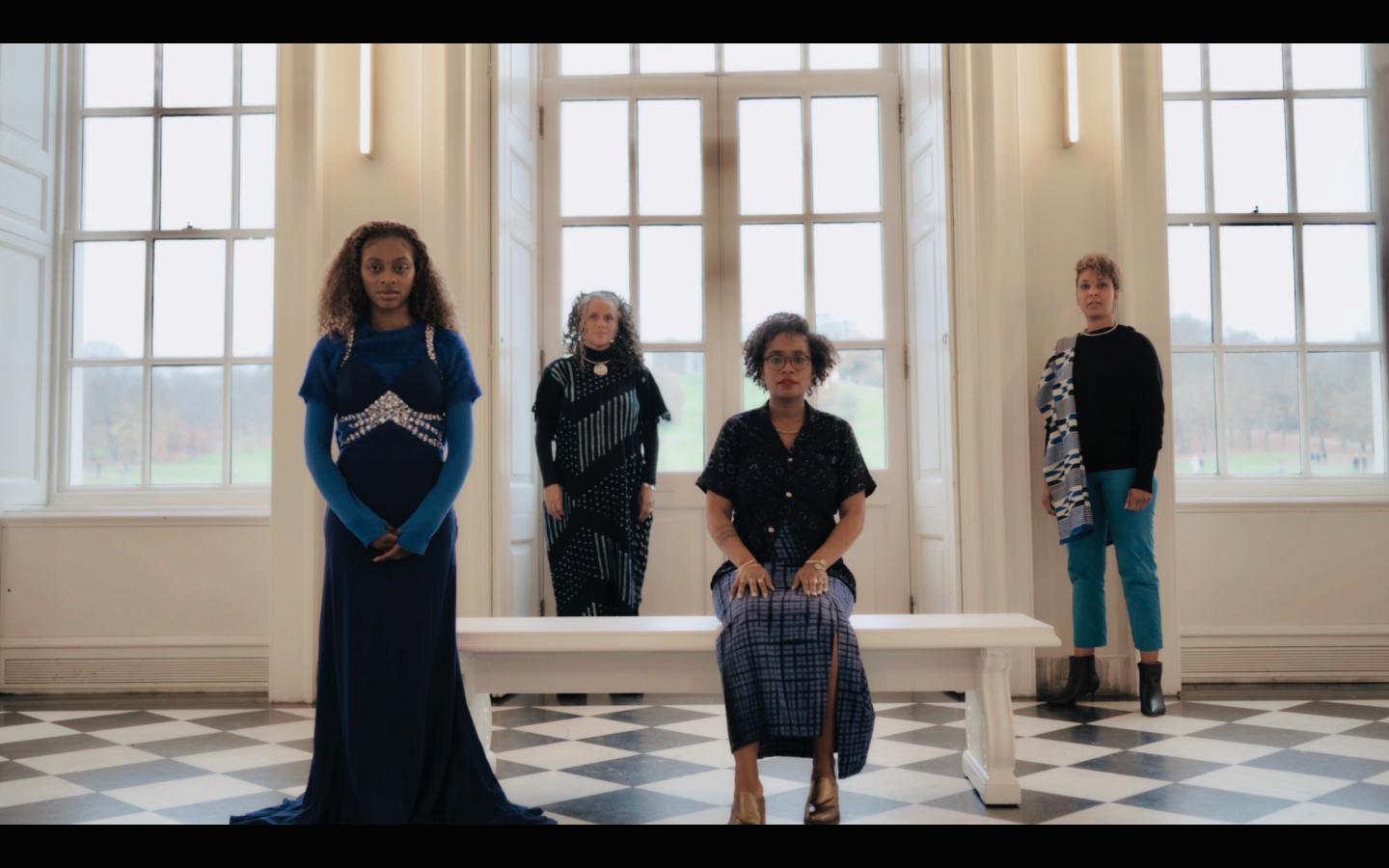 Image of women standing in the Queen's House