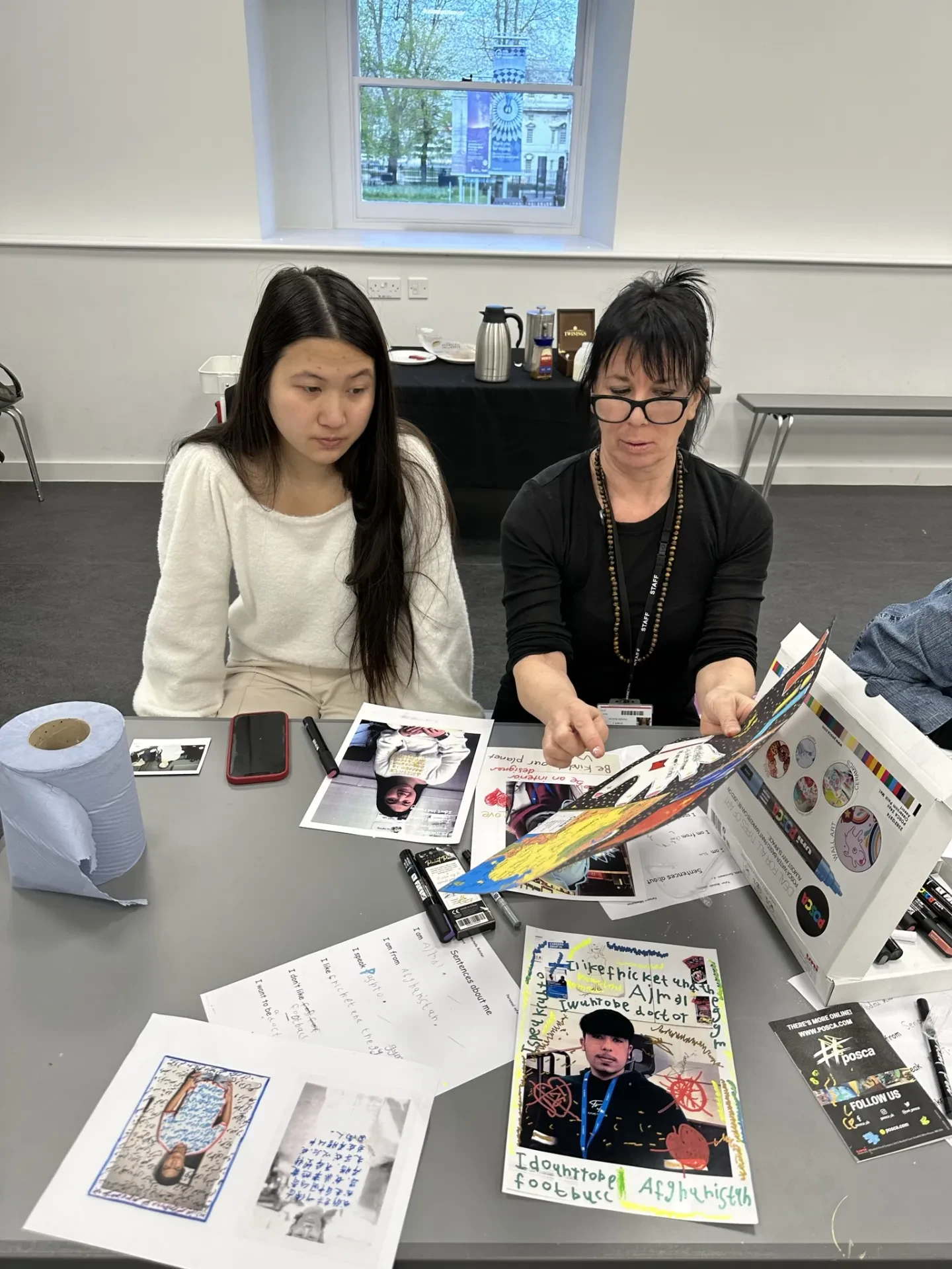 artist and student