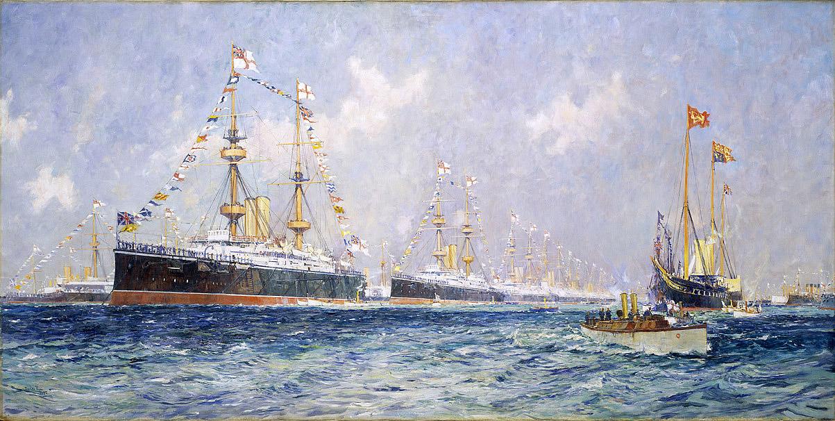 Queen Victoria's Diamond Jubilee Review at Spithead, 26 June 1897 