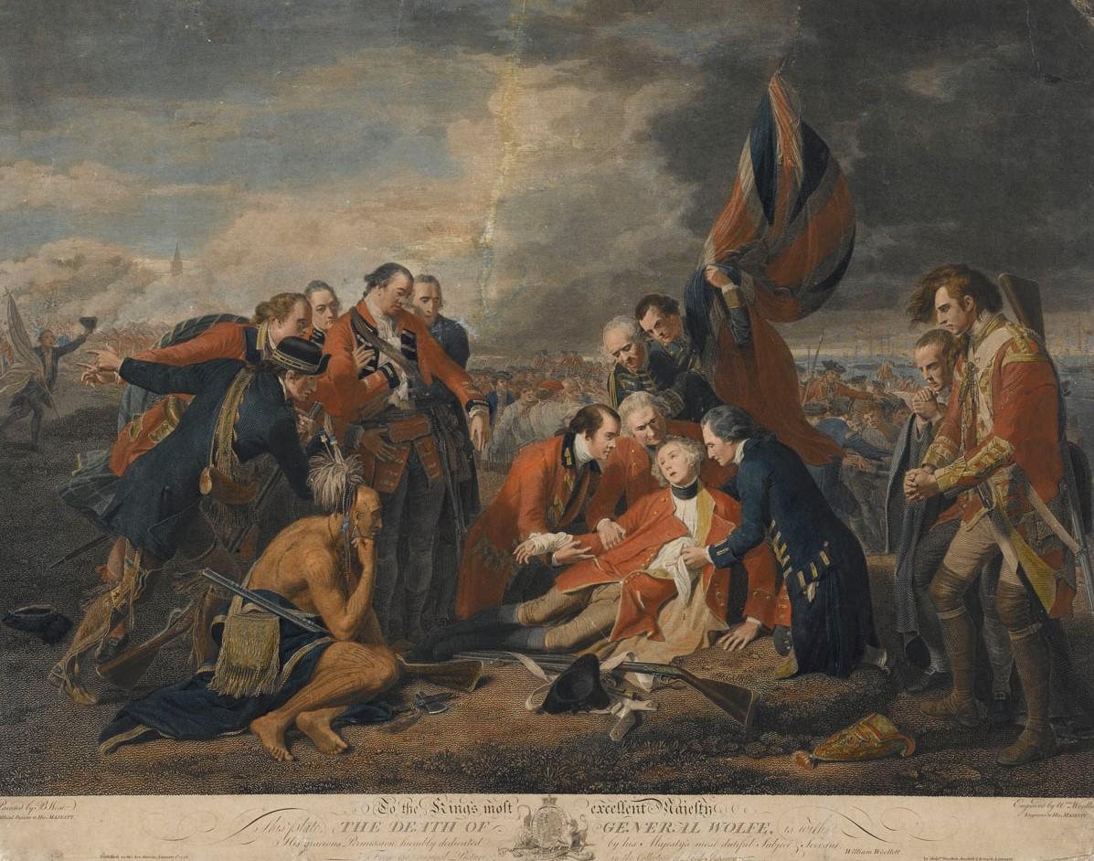 The Death of General Wolfe, William Woollett after Benjamin West, 1 January 1776